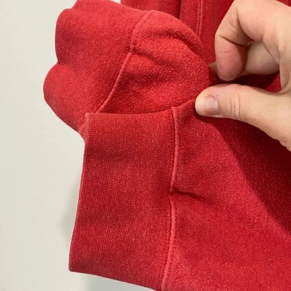 RARE Cypress Point Golf Club Pullover Men's 1/4 Zip Sweater Salmon Size XL - Picture 7 of 16